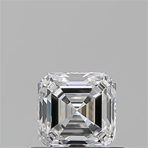 Picture of Natural Diamond 0.60 Carats, Asscher with  Cut, D Color, VS1 Clarity and Certified by GIA
