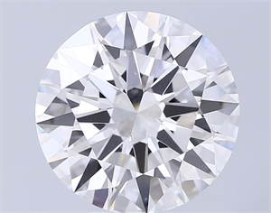 Picture of Lab Grown Diamond 7.03 Carats, Round with Excellent Cut, F Color, VS1 Clarity and Certified by IGI