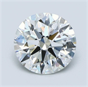 Diamante Natural 1.60 quilates, Redondo , Color I, claridad VS1 y certificado GIA