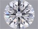 Del inventario de diamantes de laboratorio, 2.01 quilates, Redondo , Color E, claridad VVS1 y certificado IGI