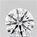 Del inventario de diamantes de laboratorio, 1.24 quilates, Redondo , Color D, claridad VVS2 y certificado IGI