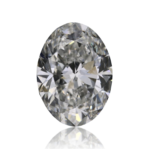 Picture of Natural Diamond 0.49 Carats, Oval with  Cut, G Color, SI2 Clarity and Certified by GIA