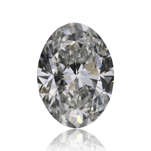 Picture of Natural Diamond 0.49 Carats, Oval with  Cut, G Color, SI2 Clarity and Certified by GIA