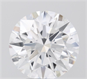 Lab Grown Diamond 5.07 Carats, Round with Ideal Cut, E Color, VVS1 Clarity and Certified by IGI