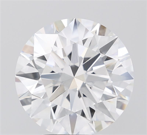 Picture of Lab Grown Diamond 5.07 Carats, Round with Ideal Cut, E Color, VVS1 Clarity and Certified by IGI