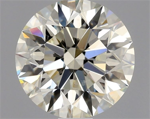 Picture of Natural Diamond 0.80 Carats, Round with Excellent Cut, M Color, SI2 Clarity and Certified by GIA