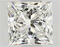 Diamante Natural 0.50 quilates, Princesa , Color H, claridad VS2 y certificado GIA