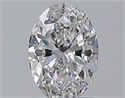 Diamante Natural 1.00 quilates, Ovalado , Color D, claridad SI2 y certificado GIA