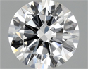 Lab Grown Diamond 1.45 Carats, Round with Ideal Cut, E Color, VS1 Clarity and Certified by IGI