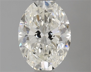 Foto Diamante Natural 0.82 quilates, Ovalado , Color J, claridad SI1 y certificado GIA de
