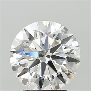 Picture of Lab Grown Diamond 3.10 Carats, Round with Ideal Cut, F Color, VVS1 Clarity and Certified by IGI