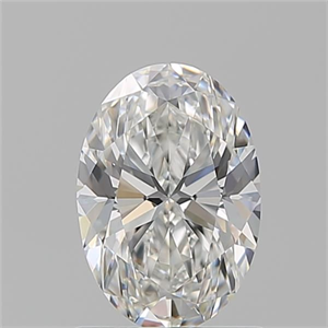 Foto Diamante Natural 1.21 quilates, Ovalado , Color F, claridad VVS1 y certificado GIA de