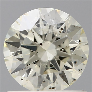 Foto Diamante Natural 0.71 quilates, Redondo , Color M, claridad SI2 y certificado IGI de