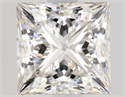 Natural Diamond 1.20 Carats, Princess with  Cut, I Color, VS1 Clarity and Certified by GIA