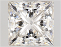 Natural Diamond 1.20 Carats, Princess with  Cut, I Color, VS1 Clarity and Certified by GIA