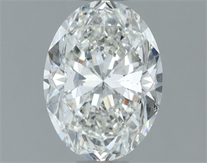 Foto Diamante Natural 1.20 quilates, Ovalado , Color H, claridad SI2 y certificado GIA de