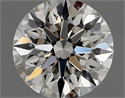 Natural Diamond 0.71 Carats, Round with Excellent Cut, G Color, IF Clarity and Certified by IGI
