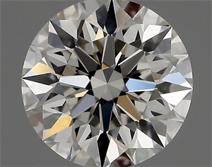 Picture of Natural Diamond 0.71 Carats, Round with Excellent Cut, G Color, IF Clarity and Certified by IGI
