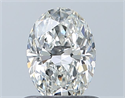 Diamante Natural 0.70 quilates, Ovalado , Color H, claridad VVS2 y certificado GIA