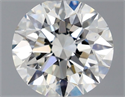Natural Diamond 0.50 Carats, Round with Excellent Cut, H Color, VS1 Clarity and Certified by GIA