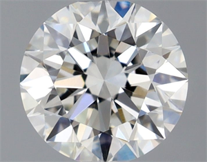 Picture of Natural Diamond 0.50 Carats, Round with Excellent Cut, H Color, VS1 Clarity and Certified by GIA