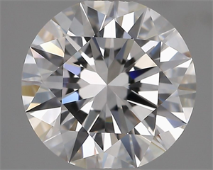 Picture of Natural Diamond 1.90 Carats, Round with Excellent Cut, E Color, IF Clarity and Certified by GIA