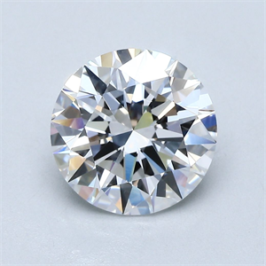 Picture of Natural Diamond 2.76 Carats, Round with Excellent Cut, D Color, VVS2 Clarity and Certified by GIA