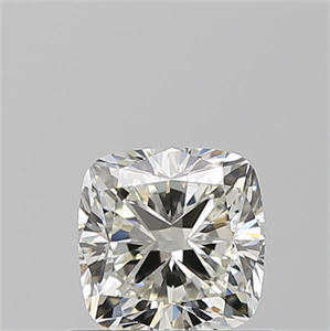 Foto Diamante Natural 0.70 quilates, Del cojín , Color J, claridad VVS1 y certificado GIA de