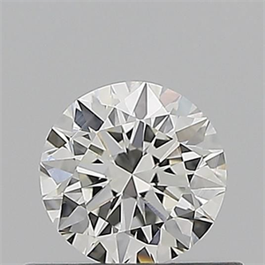 Picture of Natural Diamond 0.50 Carats, Round with Excellent Cut, H Color, VVS2 Clarity and Certified by GIA