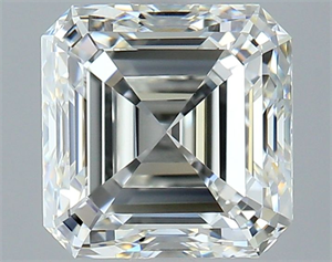 Picture of Natural Diamond 1.81 Carats, Asscher with  Cut, H Color, VVS1 Clarity and Certified by GIA