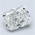 Diamante Natural 2.01 quilates, Radiante , Color F, claridad VS2 y certificado GIA