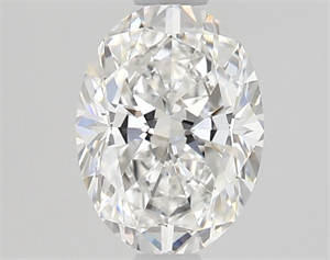 Foto Diamante Natural 0.70 quilates, Ovalado , Color E, claridad VVS2 y certificado GIA de