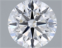 Del inventario de diamantes de laboratorio, 1.20 quilates, Redondo , Color D, claridad VS1 y certificado IGI