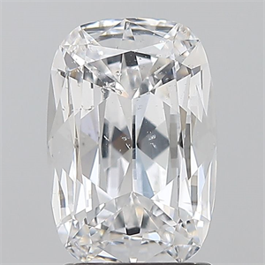 Foto Diamante Natural 1.50 quilates, Del cojín , Color D, claridad SI2 y certificado GIA de