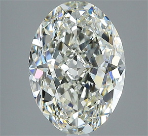 Picture of Natural Diamond 2.50 Carats, Oval with  Cut, J Color, VS1 Clarity and Certified by GIA