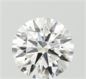 Lab Grown Diamond 1.02 Carats, Round with Ideal Cut, D Color, VVS2 Clarity and Certified by IGI