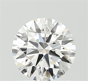 Picture of Lab Grown Diamond 1.02 Carats, Round with Ideal Cut, D Color, VVS2 Clarity and Certified by IGI