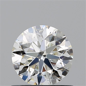 Picture of Natural Diamond 0.70 Carats, Round with Excellent Cut, J Color, VS1 Clarity and Certified by GIA