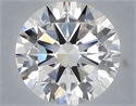 Lab Grown Diamond 6.05 Carats, Round with Excellent Cut, E Color, VS1 Clarity and Certified by IGI