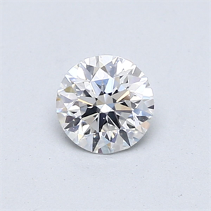 Picture of Natural Diamond 0.50 Carats, Round with Excellent Cut, E Color, SI1 Clarity and Certified by GIA