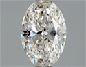 Natural Diamond 1.00 Carats, Oval with  Cut, G Color, VVS1 Clarity and Certified by GIA
