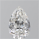 Diamante Natural 0.90 quilates, De pera , Color F, claridad VS2 y certificado GIA
