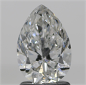 Diamante Natural 1.55 quilates, De pera , Color F, claridad SI2 y certificado GIA