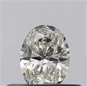 Diamante Natural 0.24 quilates, Ovalado , Color G, claridad VVS1 y certificado GIA