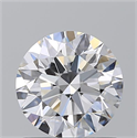 Natural Diamond 1.15 Carats, Round with Excellent Cut, D Color, VVS2 Clarity and Certified by GIA