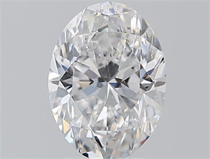 Picture of Natural Diamond 2.51 Carats, Oval with  Cut, D Color, SI1 Clarity and Certified by GIA