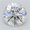Del inventario de diamantes de laboratorio, 2.05 quilates, Redondo , Color E, claridad VVS2 y certificado IGI