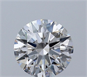 Diamante Natural 0.56 quilates, Redondo , Color I, claridad VVS1 y certificado GIA