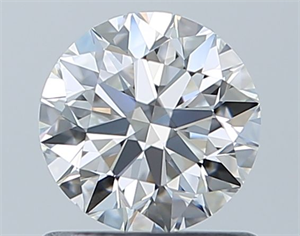 Picture of Natural Diamond 0.80 Carats, Round with Excellent Cut, F Color, VVS1 Clarity and Certified by GIA