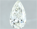 Natural Diamond 1.01 Carats, Pear with  Cut, I Color, VS1 Clarity and Certified by IGI